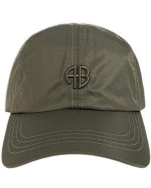 Anine Bing Jeremy Baseball Cap Ab Nylon - Green