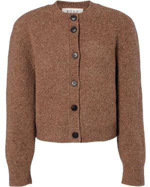 Rohe Wool Cardigan - Brown