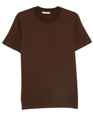 Entire studios Classic Crew-Neck T-Shirt - Brown