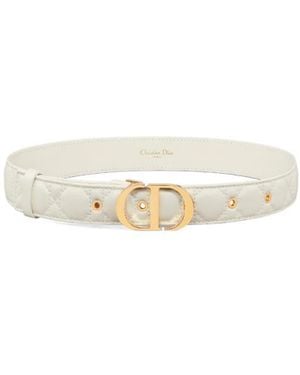 Dior 30Montaigne Belt - White