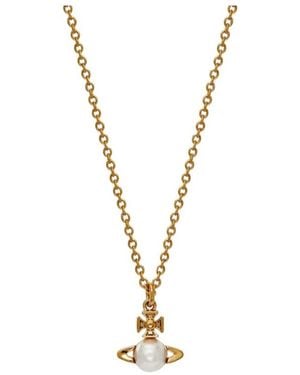 Vivienne Westwood Balbina Orb Pendant Necklace - Metallic