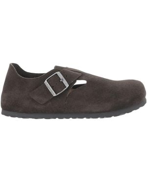 Birkenstock Buckled Closed-Toe Mules - Brown