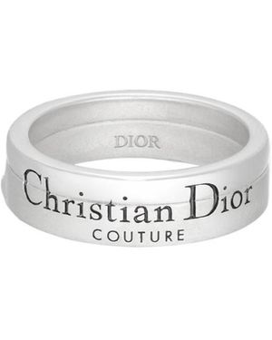 Dior Christian Couture Cut Ring - White