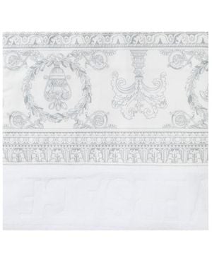 Versace Pattern Towel - White