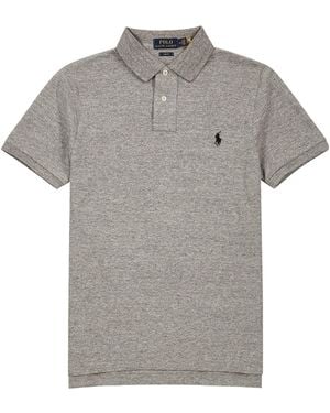 Polo Ralph Lauren Short-Sleeved Polo Shirt - Grey