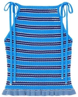 Ganni Top - Blue
