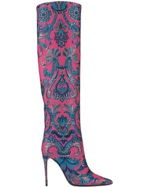 Dolce & Gabbana Pointed Toe Boots - Blue