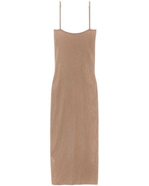 Alexander Wang Straight-Neck Dress - White