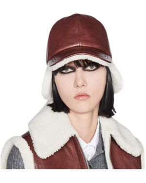 Dior Logo Hat - Brown