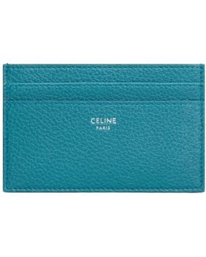 Celine Medium Card Holder - Blue