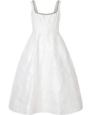 Rebecca Vallance Revolution Midi Dress - White