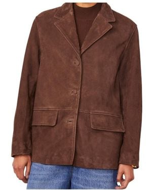 Officine Generale Officine Générale Kataline Single-Breasted Blazer - Brown