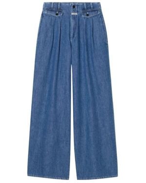Closed Wenda Pleated Jeans - Blue