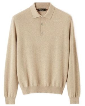 Loro Piana Classic Polo Shirt - Natural