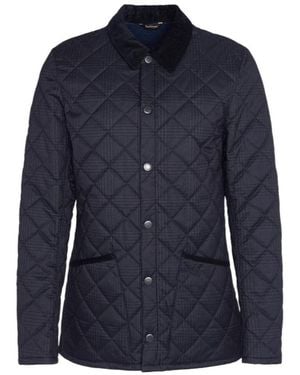 Barbour Diamond-Quilted Padded Jacket - Blue