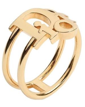 Dior Vertical Ring - Metallic