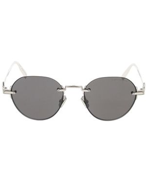 Dior Eyewear Oval Frame Sunglasses - White