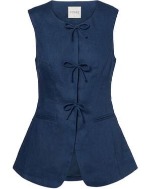 Posse Sabine Vest - Blue