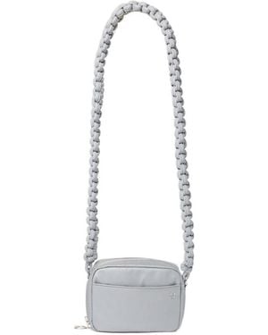 Kara Logo Shoulder Bag - White