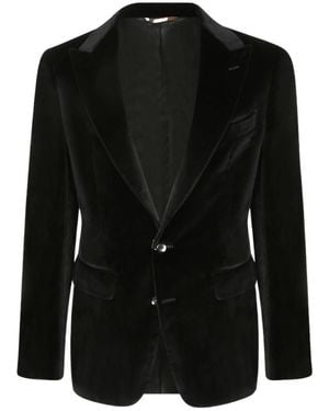 Canali Long-Sleeve Blazer - Black