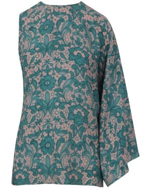 Gianluca Capannolo Crew Neck Top - Blue