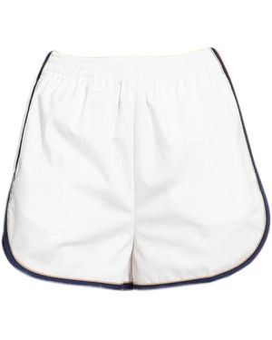 Prada Elastic Waist Shorts - White