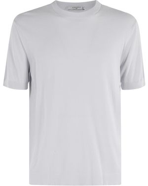 Circolo 1901 Short-Sleeved Knitted T-Shirt - White