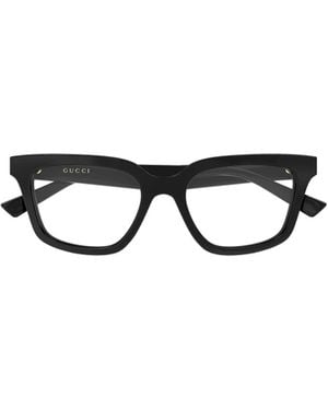 Gucci Eyewear Rectangle Frame Glasses - White