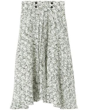 Loro Piana Petra Skirt - Gray