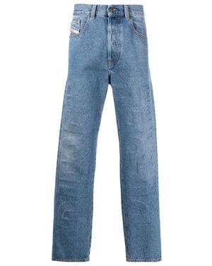 DIESEL 2010-Fs4 Straight-Leg Jeans - Blue
