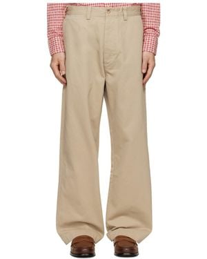 Polo Ralph Lauren The Big Chino Belt Loop Casual Trousers - Natural