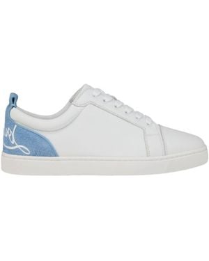 Christian Louboutin Fun Louis Junior Trainers - White