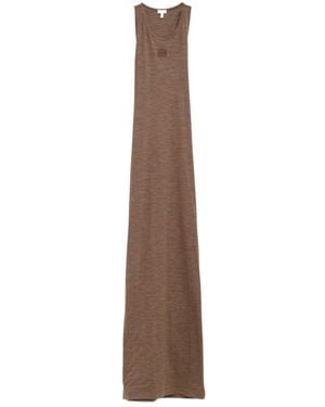 Loewe Anagram Tank Dress - Brown