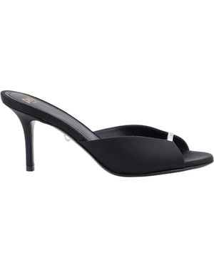 ALEVI Aleví Milano Embellished Heeled Sandals - Black