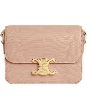Celine Teen Triomphe Bag - Natural
