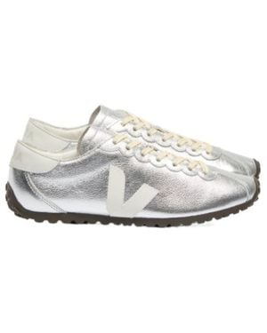 Veja Cateyes Leather - White