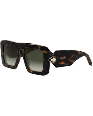 BVLGARI Bulgari Serpenti Forever Rectangular Frame Sunglasses - Multicolour
