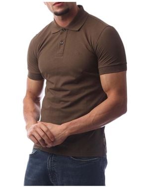 BOSS Shortsleeve Polo Shirt - Brown