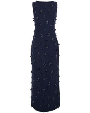 Jonathan Simkhai Midi Dress Claudia - Blue