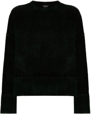 Avant Toi Crew Neck Sweater - Black