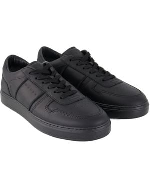 Hogan Lace-Up Sneakers - Black
