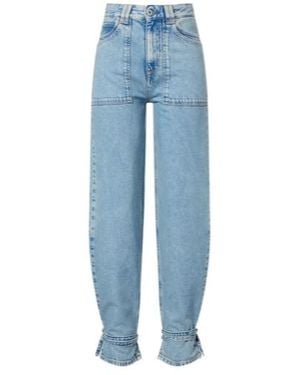 AG Jeans Akita Barrel-Leg Jeans - Blue