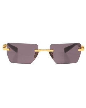 Balmain Eyewear Pierre Rectangular Frame Sunglasses - Multicolour