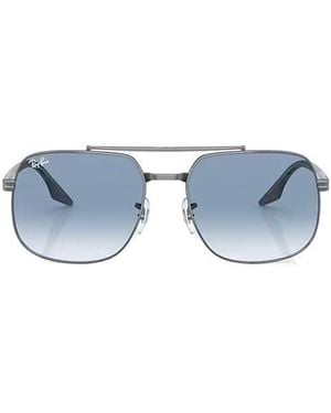 Ray-Ban Square-Frame Sunglasses - Blue