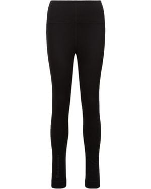 Moncler Jersey Leggings - Black