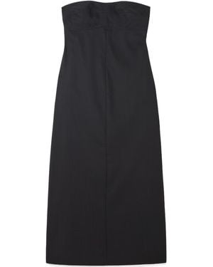 St. Agni Strapless Dress - Black