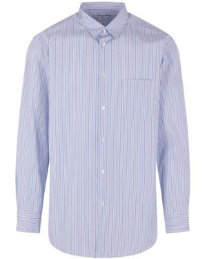 Comme des Garçons Long-Sleeved Shirt - Blue