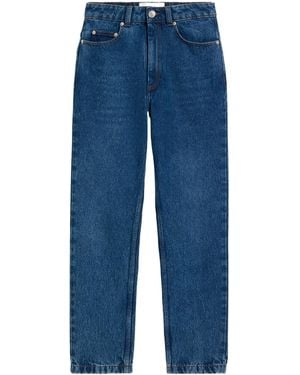 Ami Paris Straight-Leg Slim Fit Jeans - Blue
