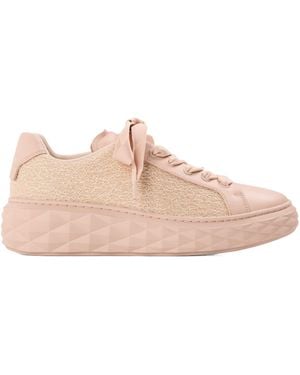 Jimmy Choo Diamond Light Maxi Sneakers - Pink