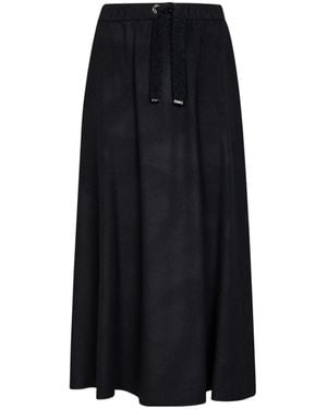 Herno Drawstring Skirt - Black